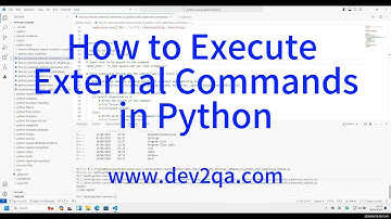 How to Execute External Commands in Python