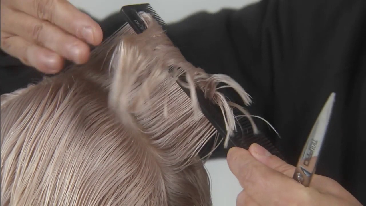 Layered Haircut with Anthony Mascolo from TIGI