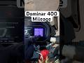 Dominar 400 2025 Shocking Mileage 😱 #dominar400 #mileage #shorts #techfriction
