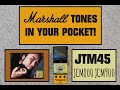 Pedaliction series  joyo golden face amp simulator pedal review  another marshall in a box pedal