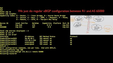Cisco BGP Route Server - Concept and Configuration