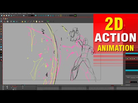 2D Action Animation - Full Process