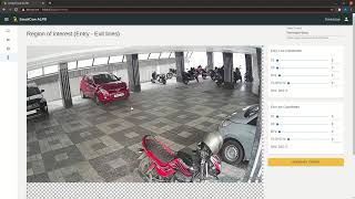 WebApp for NVIDIA’s NvDsAnalytics Plugin.