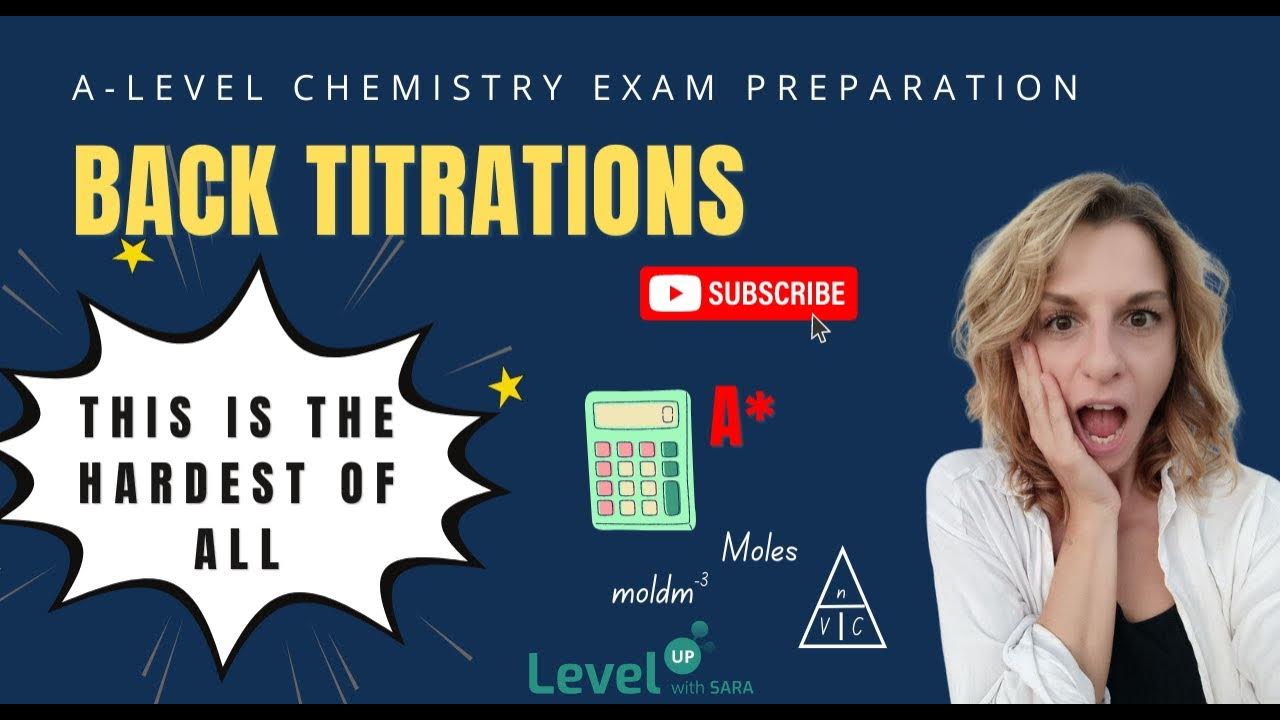 Back Titrations a short explanation to prepare for ALevel Chemistry