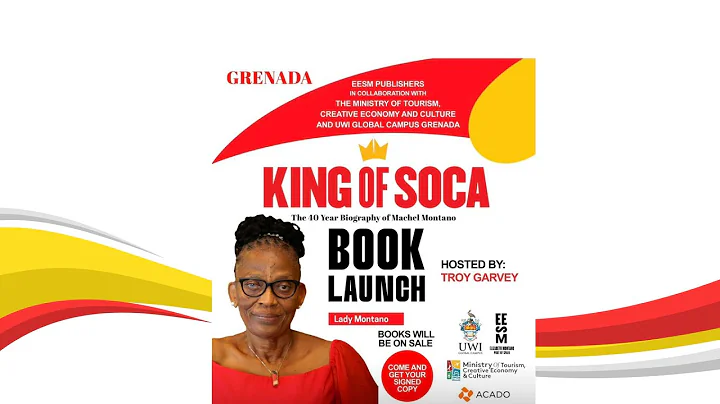 KING OF SOCA  The 40 year Biography of Machel Montano BOOK LAUNCH