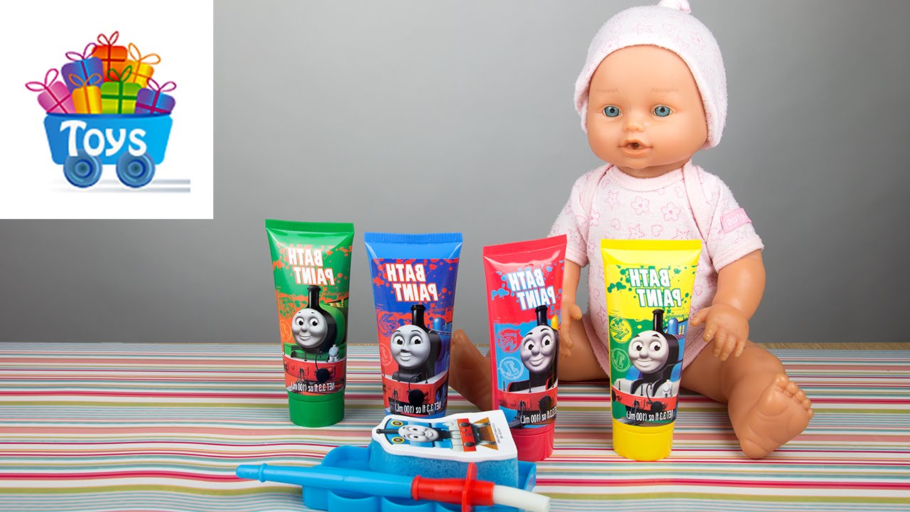 Купание куклы беби бон.Baby doll bath time paint set. Беби бон видео 1