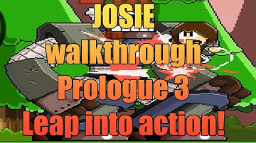 Dan The Man gameplay walkthrough Josie (android-iOS game): Prologue 3 Leap into action!