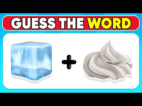 Can You Guess the WORD By The Emoji? 🤔| Emoji Quiz #5