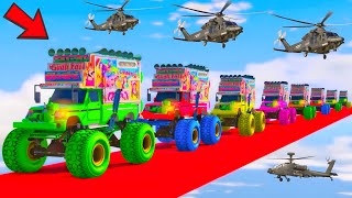 GTA-5 World's Highest 😱😲😳दुनिया का सबसे ऊंचा | IMPOSSIBLE SUPER MEGA RAMP CHALLENGE | INDIAN 10 DJ
