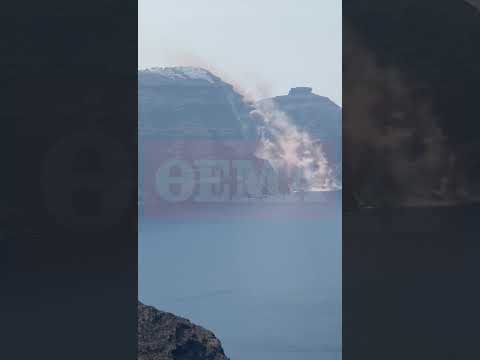 Κατολίσθηση στη Σαντορίνη (2)