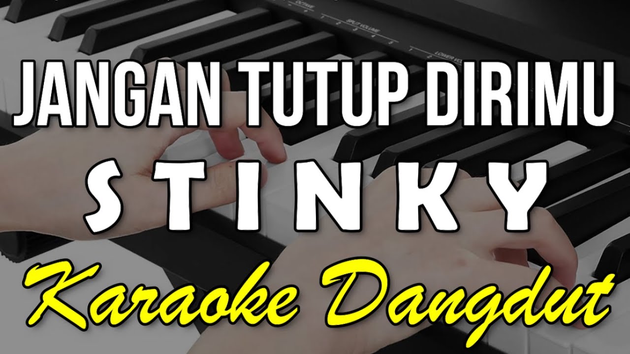 JANGAN TUTUP DIRIMU - STINKY - KARAOKE VERSI KOPLO