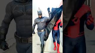 BATMAN😈🦇 #batman #spiderman #peterparker #frends #marvel #dccomics #dc #marvelstudios #shorts