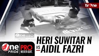 Download lagu Heri Suwitar Negara vs Aidil Fazri - One Pride Pro Never Quit #18