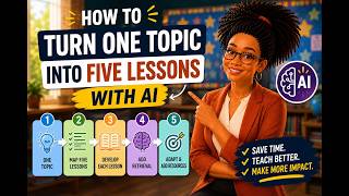How to Turn One Topic Into Five Lessons With AI