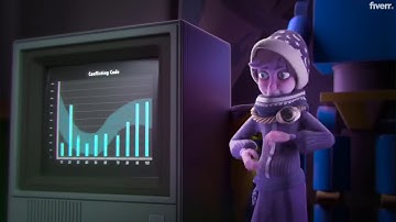 Do 2d or 3d animation video, character animation cartoon music video - Best Character Animation