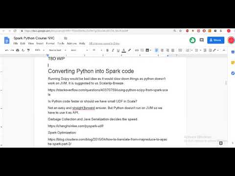 Spark Python Software Engineering Classes Bootcamp NYC