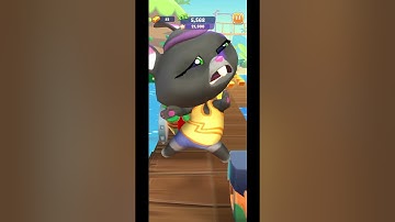 Funny fails talking tom gold run 2 talking becca android iOS Gameplay #talkingtom #shortfeed #shorts