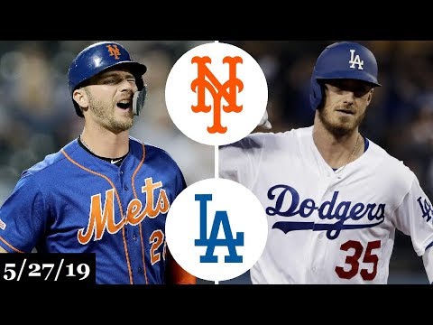 New York Mets vs Los Angeles Dodgers - Full Game Highlights | May 27, 2019 | 2019 MLB Season