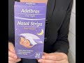 Adelbras Nasal Strips for Snoring &amp; Breathing – Extra Strength Nose Strips for Better Airflow, Stron