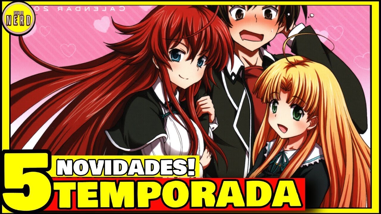 O Anime 'High School DxD' Vai ter uma 5ª temporada?