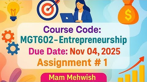 MGT602 Assignment No.1 Solution | Entrepreneurship Fall 2025 | Business Valuation Methods