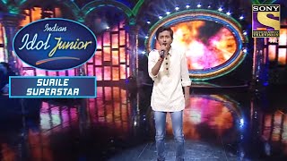 Akash ने 'Shukran Allah' पे दिया Tuneful Performance  | Indian Idol Junior | Surile Superstar