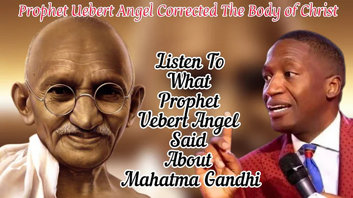 SHOCKING‼️-Prop. Uebert Angel Said Mahatma Gandhi Could have been a Christian & He Corrected Pastors