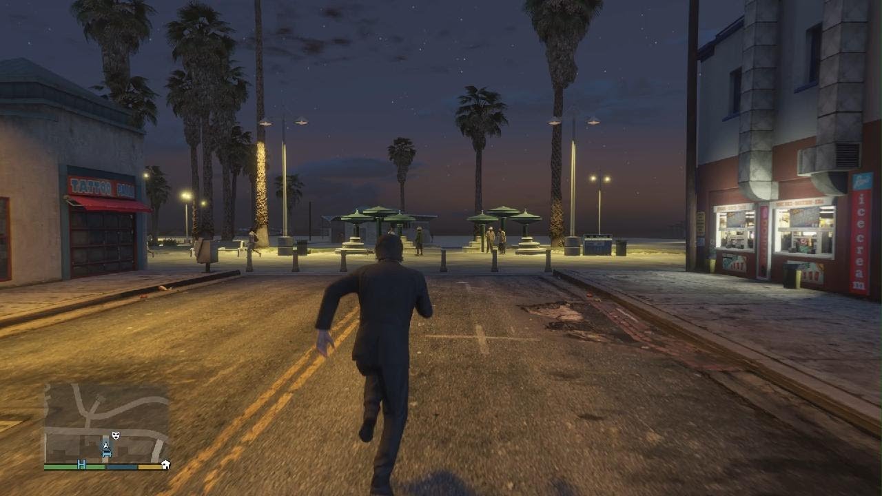 Grand Theft Auto V Shooting At Vespucci Movie Masks YouTube