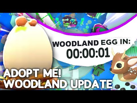 🥚👀WOODLAND EGG UPDATE RELEASE! ADOPT ME HOW TO PREPARE FOR THE WOODLAND  EGG! +ALL INFO ROBLOX 