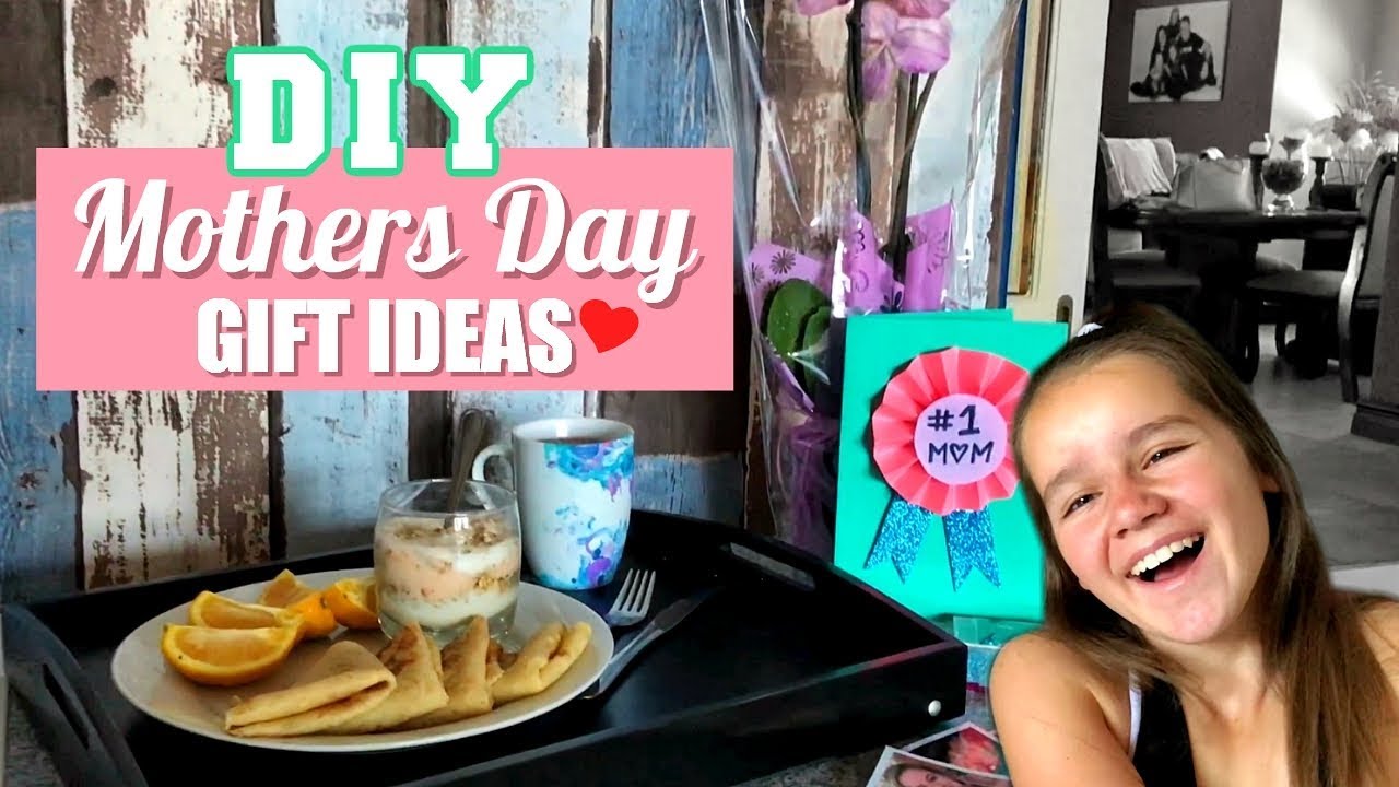 HOW TO SPOIL YOUR MOM FOR MOTHER'S DAY DIY MOTHER'S DAY GIFT IDEAS