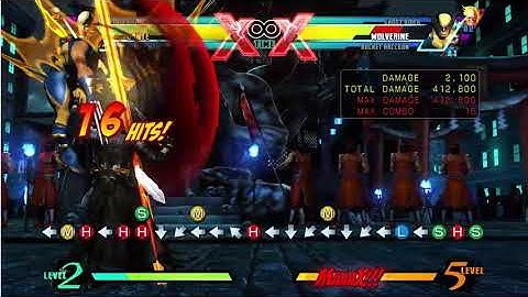 UMVC3: Dante BC Teleport Combo