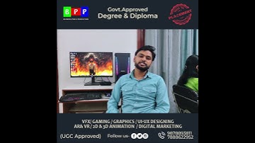 UGC Approved degree #blinkingpixelsproduction #lightcameraplacement