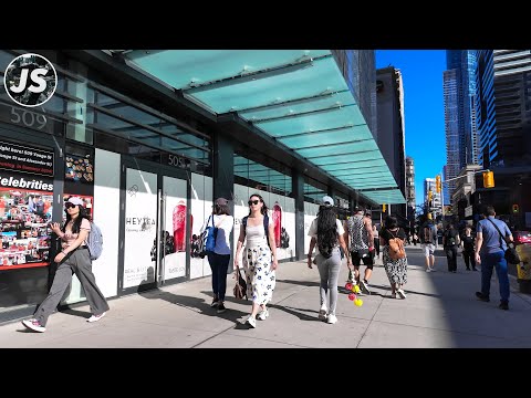 Yonge \u0026 Bloor to East Chinatown | Friday Evening Toronto Walk (May 2024)