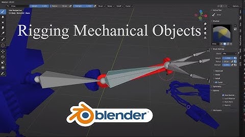 Rigging Mechanical Objects [Blender]