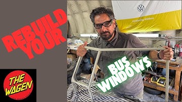 Rebuilding VW Bus Window Frames