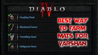 Best Way To Farm Materials For Echo of Varshan - Diablo 4