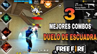 3 MEJORES COMBOS DE HABILIDADES PARA DUELO DE ESCUADRA EN FREE FIRE