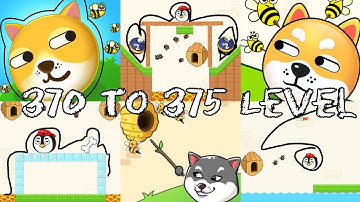 save the dog game level 370 to 375 gameplay ios Android