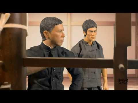 Battle of the Legends Bruce Lee vs Ip man (Stop motion)