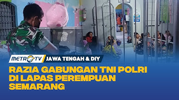 Razia Gabungan TNI Polri Sasar Narapidana Narkotika di Lapas Semarang