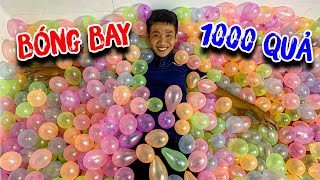 Tôi Đã Thả 1000 Quả Bóng Bay Vào Trong Phòng - I Released 1000 Balls