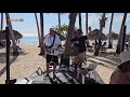 Beach party at la romana in dominicana with duo somluso for festival de inverno 2024