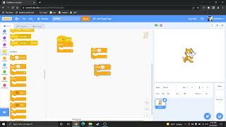 Scratch 3.0 - How to make a sprite continuously rotate from side to side
