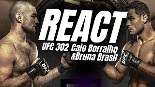 UFC 302 REACT