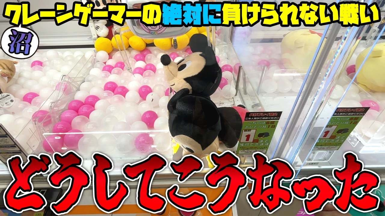 【前編】こんなのアリ!?プロ絶賛のあのゲーセンで一万円使った結果がヤバすぎたw【クレーンゲーム】