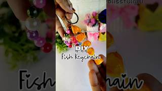 DIY Viral Fish Keychain 🐠 #shorts #diy #viral #trending #keychain #handmade