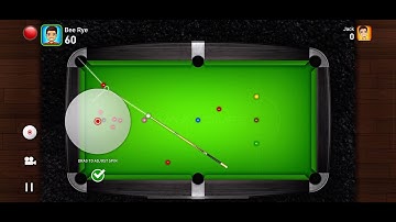 Real pool 3D snooker maximum using only the pink (132)