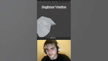 Beginner vs Professional Artist: cloth modifier #blender3dmodelling #blender3dmodeling #blender