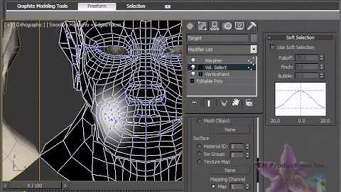 Isolate Targets with Vertex Paint, Volume Select and Morpher