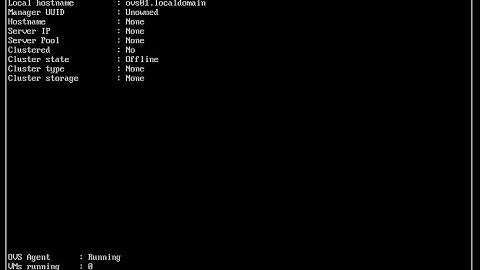 Install Oracle VM Server